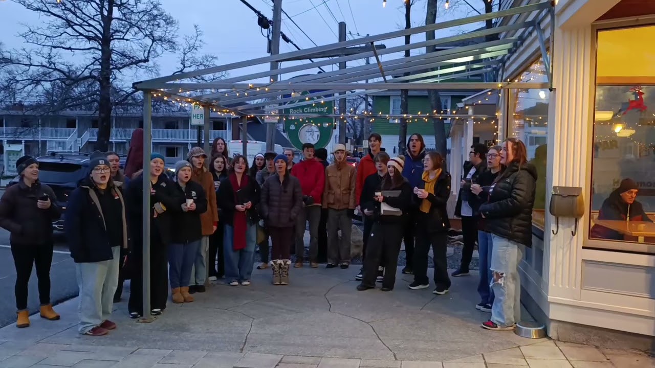 MDIHS Choir Caroling Angels we have heard on high