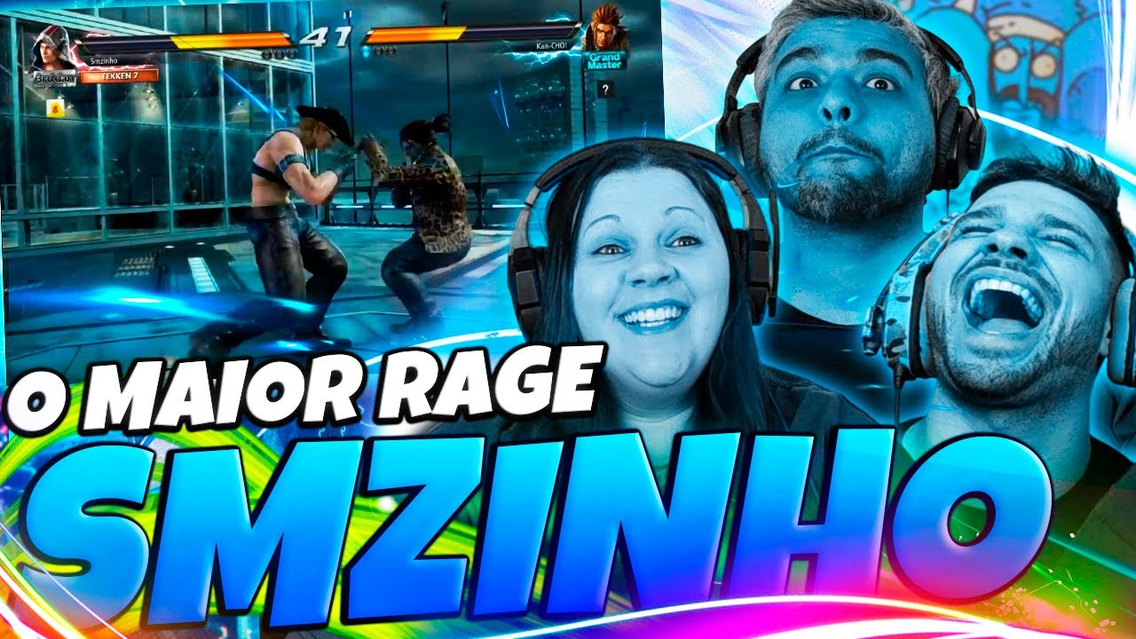 Smzinho Melhor Rage Tekken 7 | GAMES COMEDY.R | Family Reacts