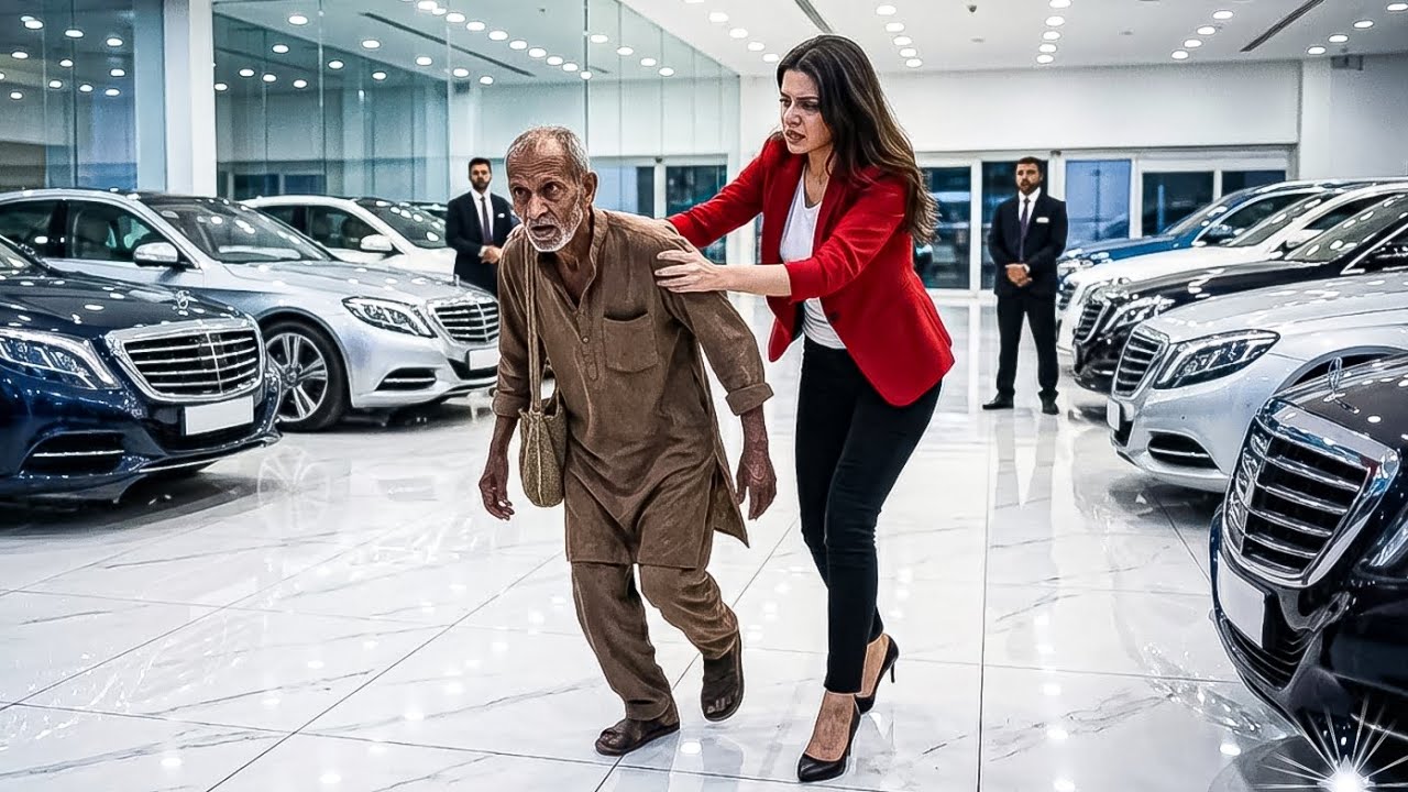 जब car शो-रूम के मालिक के पिता को गरीब समझकर निकाला बाहर… कुछ देर बाद जो हुआ सब दंग रह गए!