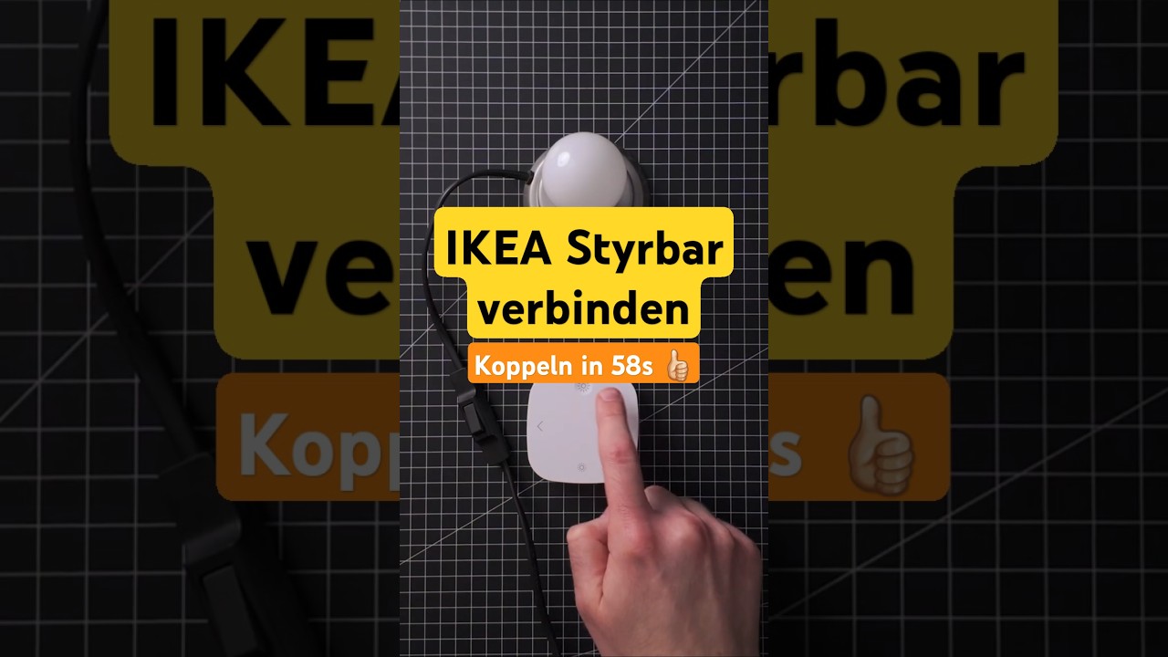 IKEA Styrbar verbinden: Tradfri Lampe koppeln
