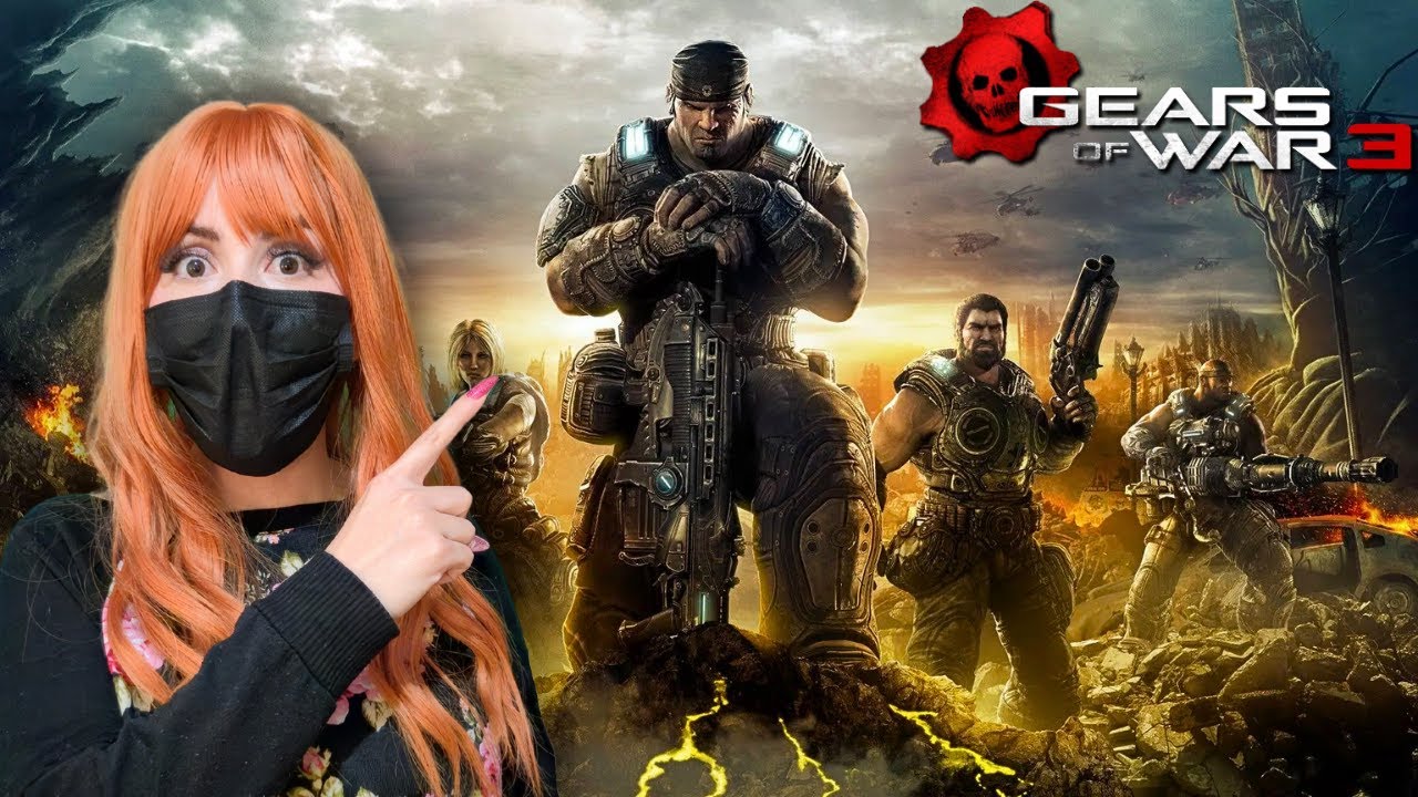 ¿El Mejor Juego de la Saga? Chica juega Gears of War 3 por primera vez