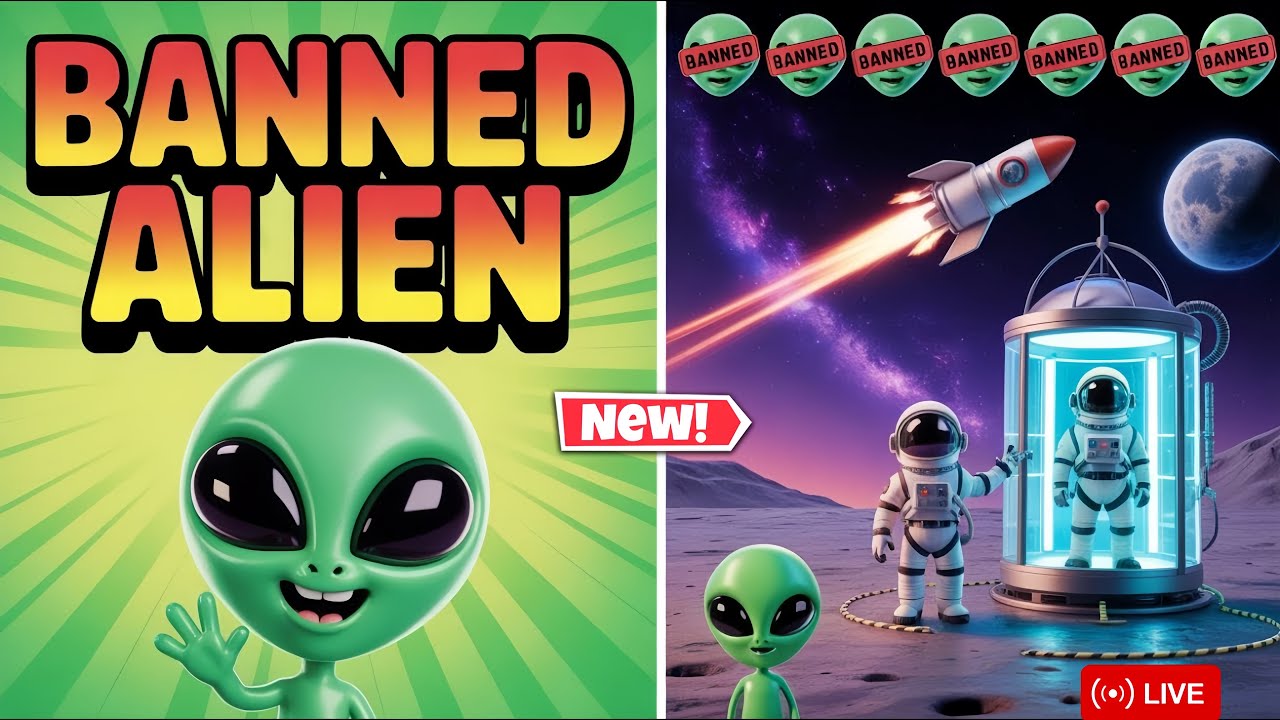 Banned Alien Detained By Astronauts On Secret Space Mission 🎮🔥