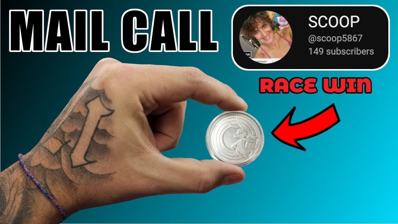 Mail Call From SCOOP - Silver Games Race Win and Some BINS