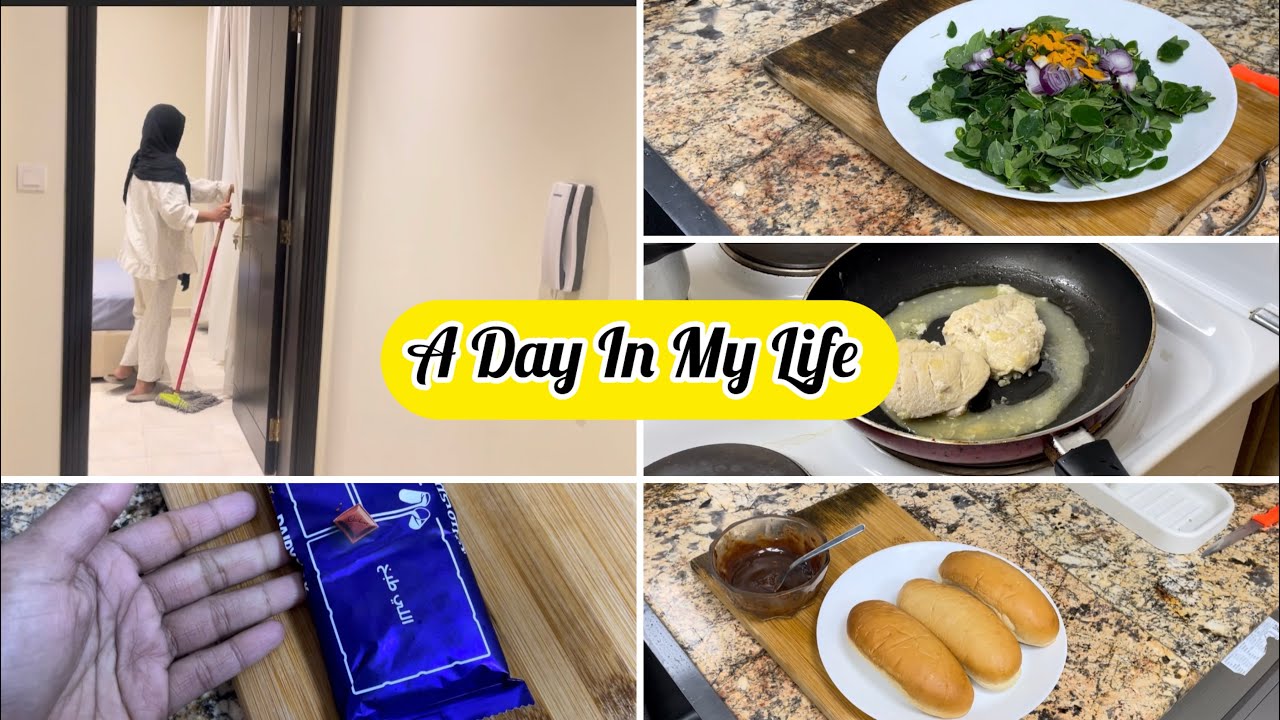 A Day In My Life Cleaning Healthy Luch Prepartion Morning Satrting 8:00AM 