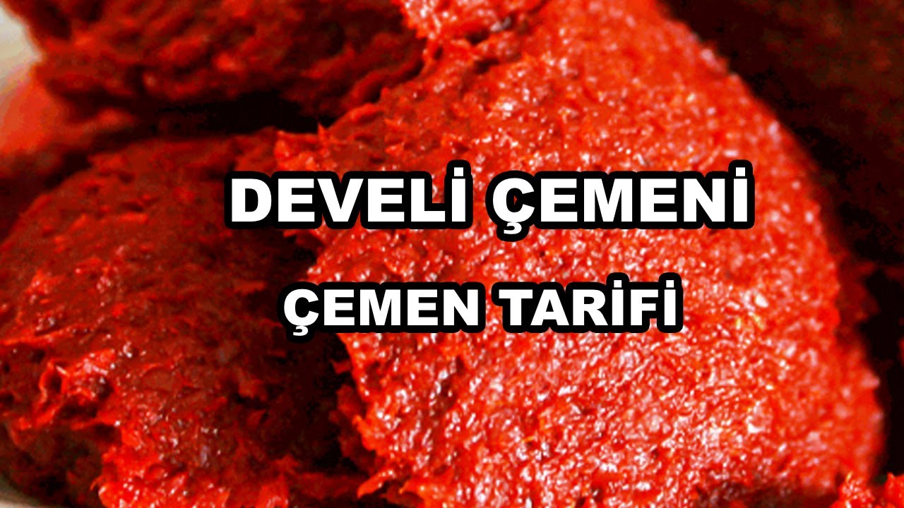 EN KOLAY ÇEMEN YAPIMI | EVDE ORJİNAL ÇEMEN NASIL YAPILIR | DEVELİ ÇEMENİ TARİFİ