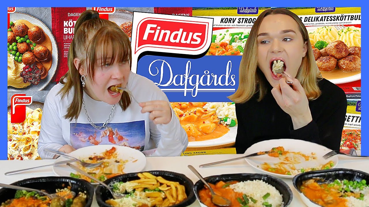 Rankar ALLA frysrätter från Findus och Dafgård Ft. Tone Sekelius