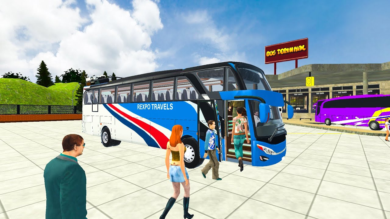 Bus Simulator City Coach 3D – City & Offroad Bus Driving – Android Gameplay