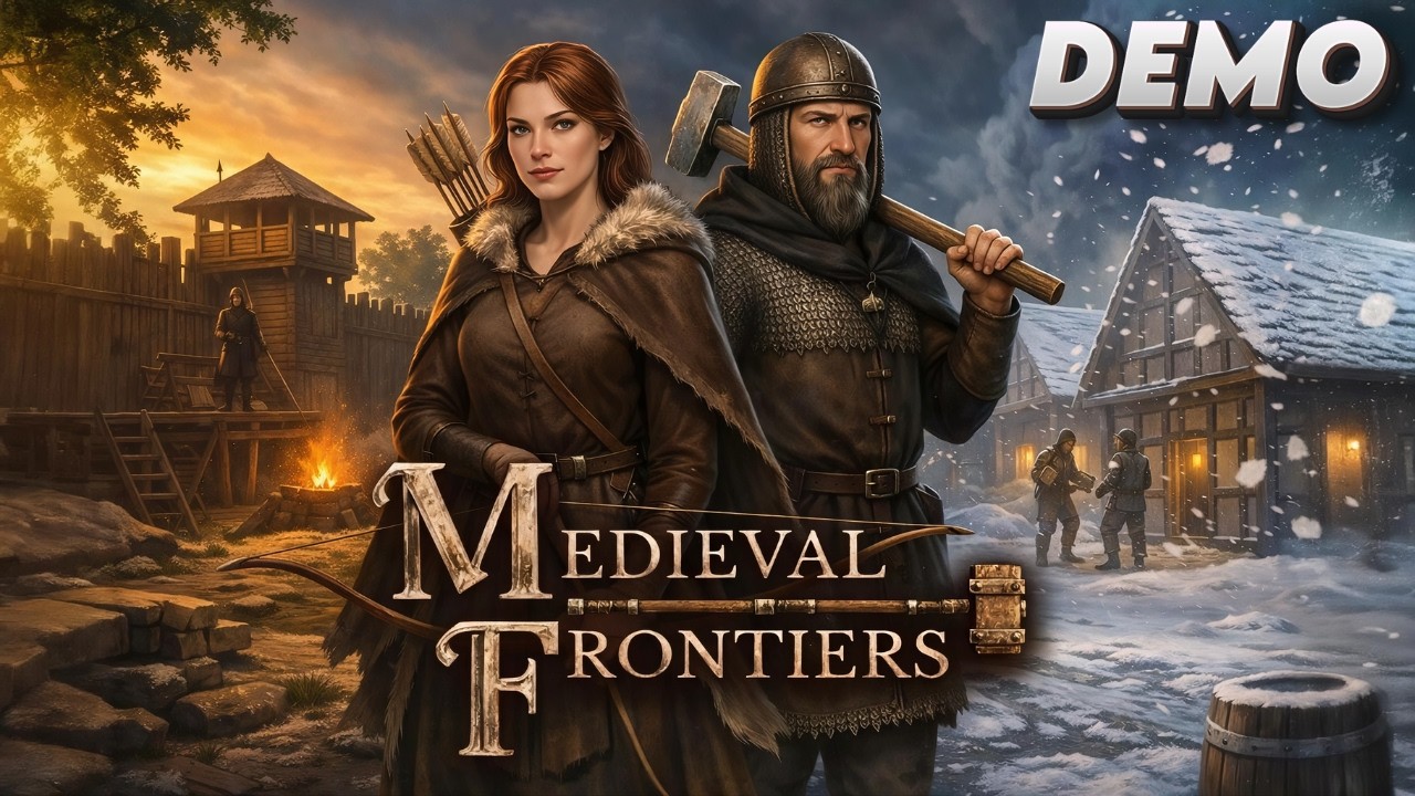TESTEZ Medieval Frontiers DEMO! Construim satul medieval