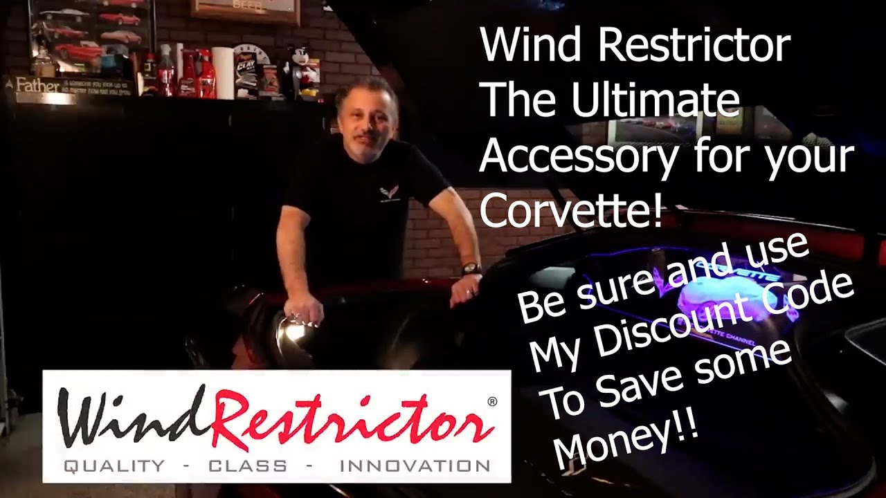 How to Install a Windrestrictor in a C7 Corvette