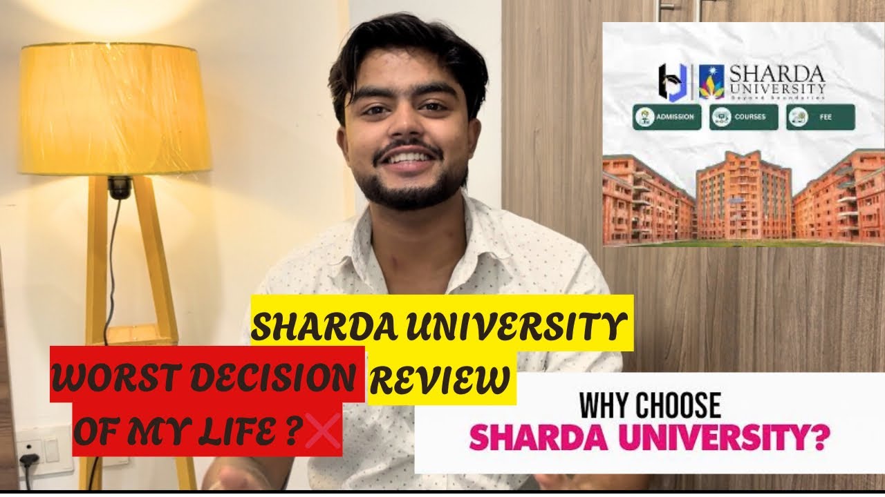 SHARDA UNIVERSITY DETAILED REVIEW AS A 1ST YEAR STUDENT | BEST COLLAGE OF GREATER NOIDA