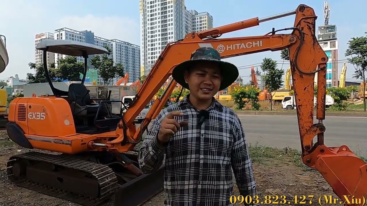 (Đã Bán) Review chi tiết & test Hitachi Ex35-1. Bơm, công tắc đẹp như mới