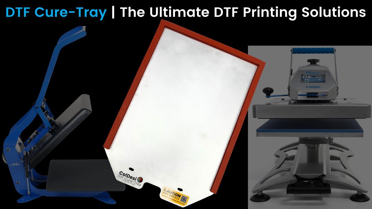 Introducing ColDesi’s DTF Cure-Tray | The Ultimate DTF Printing Solution!