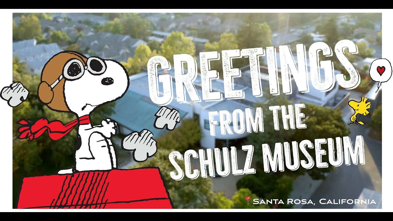 Greetings from the Schulz Museum in Santa Rosa, California!