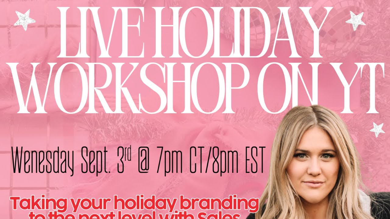 HOLIDAY WORKSHOP 2025 WITH SD TAYLOR BERO
