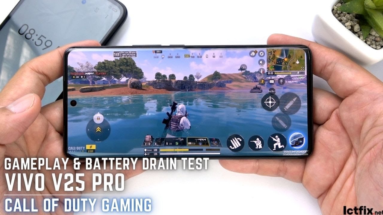 Vivo V25 Pro Call of Duty Mobile Gaming test | Dimensity 1300, 120Hz Display