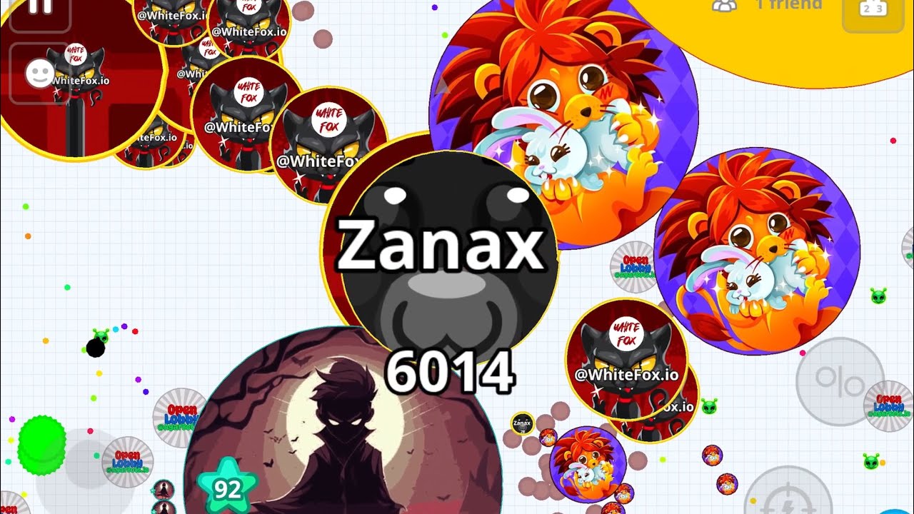 THE BEST DESTROYING ⏰🤤 (AGAR.IO MOBILE)