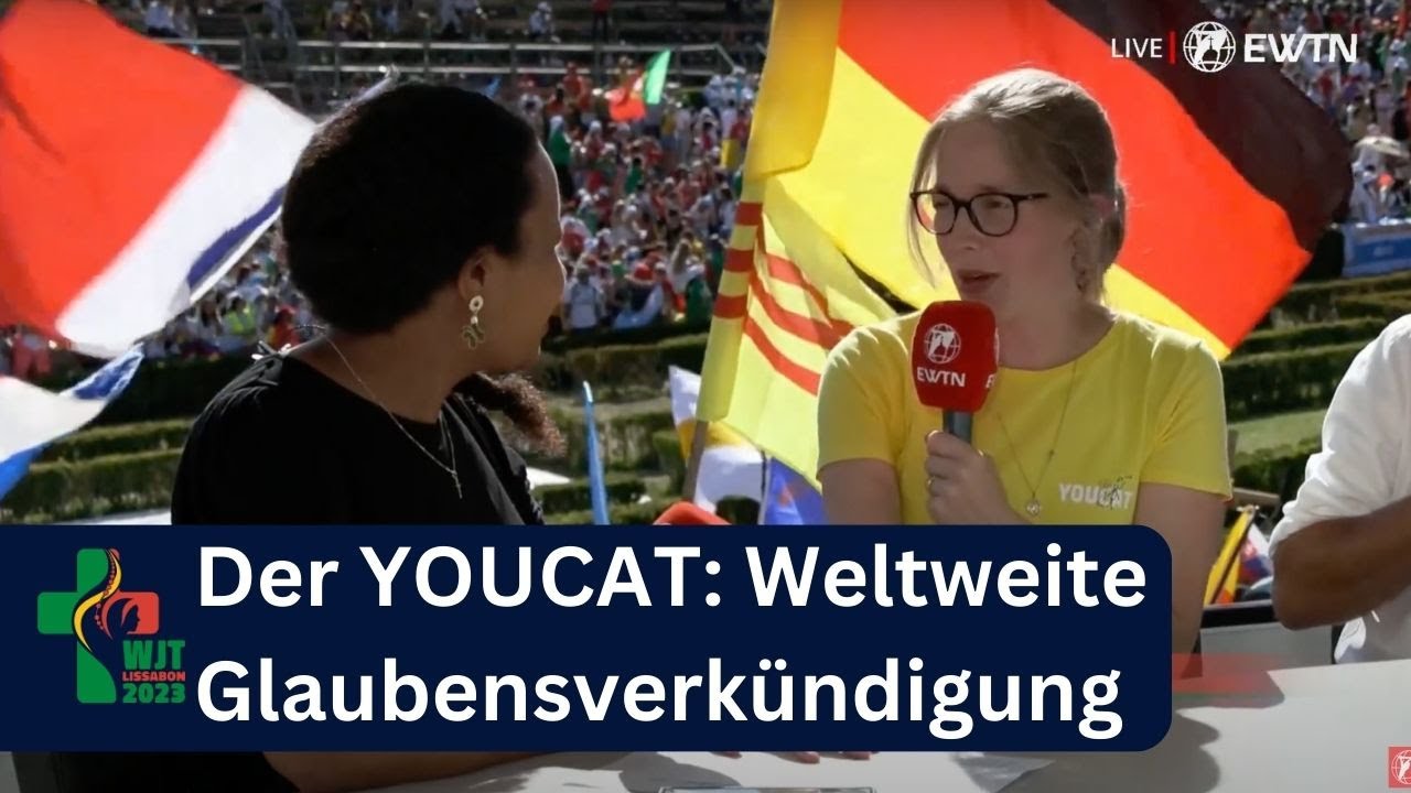 Der YOUCAT: Eine weltweite Bewegung | Theresia Theuke im Interview | EWTN live vom WJT 2023