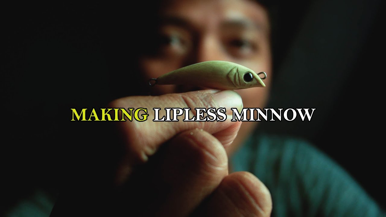 LURE MAKING LIPLESS MINNOW - GREAT FOR SHALLOW WATER