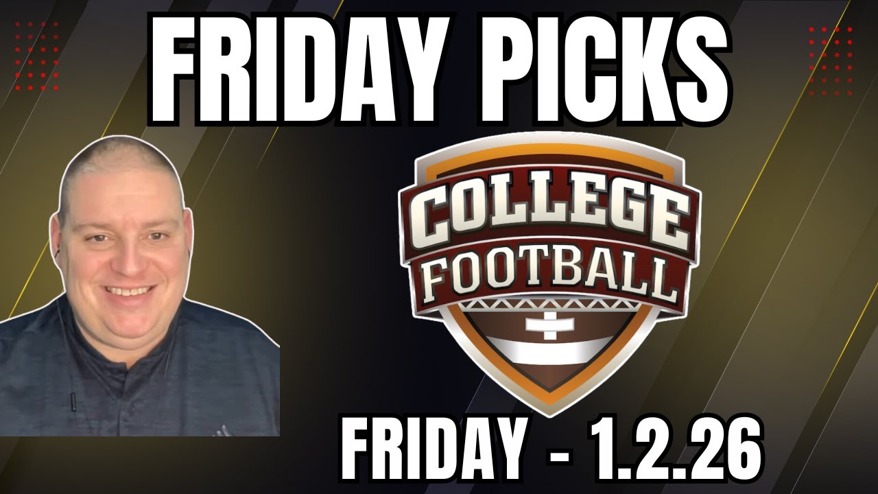 Friday NCAAF Bowl Picks - 1/2/26 l Craig Trapp NCAA Football Picks & Betting Predictions
