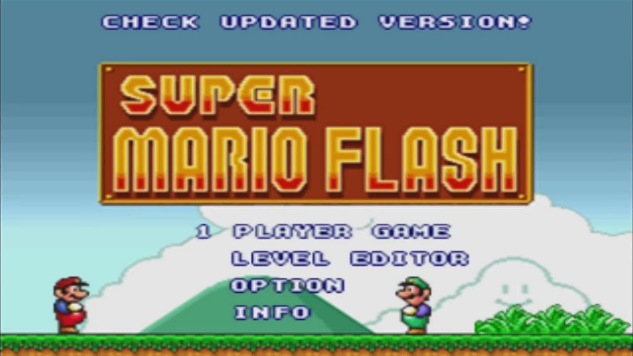 Super Mario Flash playthrough (No Commentary)