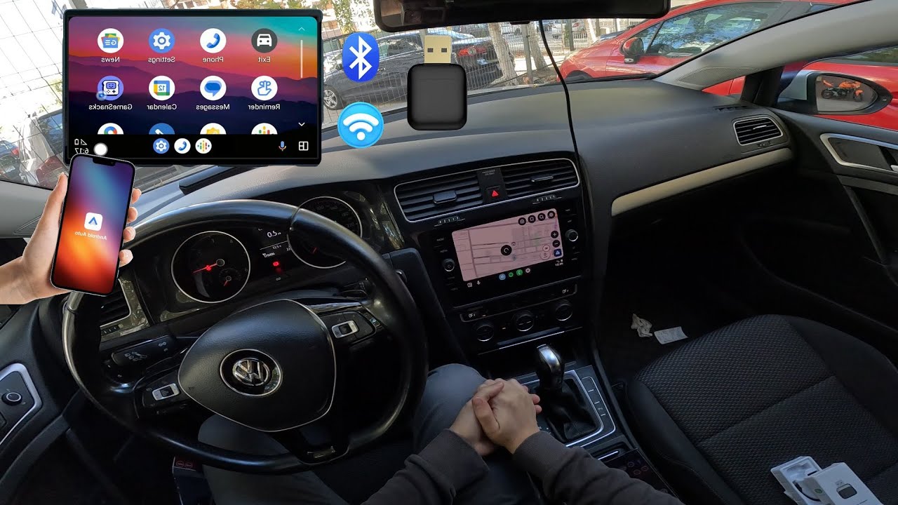 Binize Adaptor Wireless pentru CarPlay/Android Auto