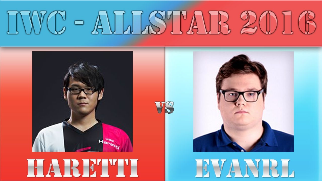 Solo 1v1 | Haretti vs EvanRL | IWC Allstar 2016 - Day 1