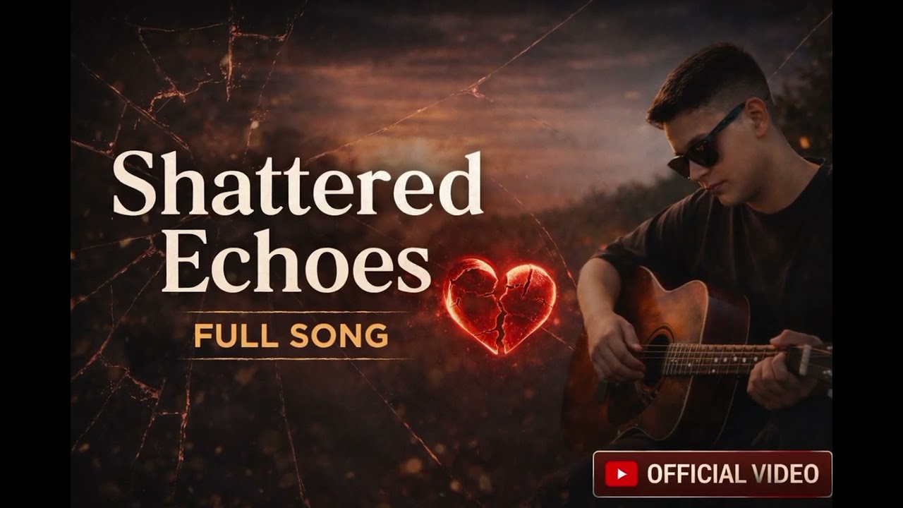 Shattered Echoes | Official Music Video | Emotional Acoustic Song | ITS _SAAN #ShatteredEchoes 