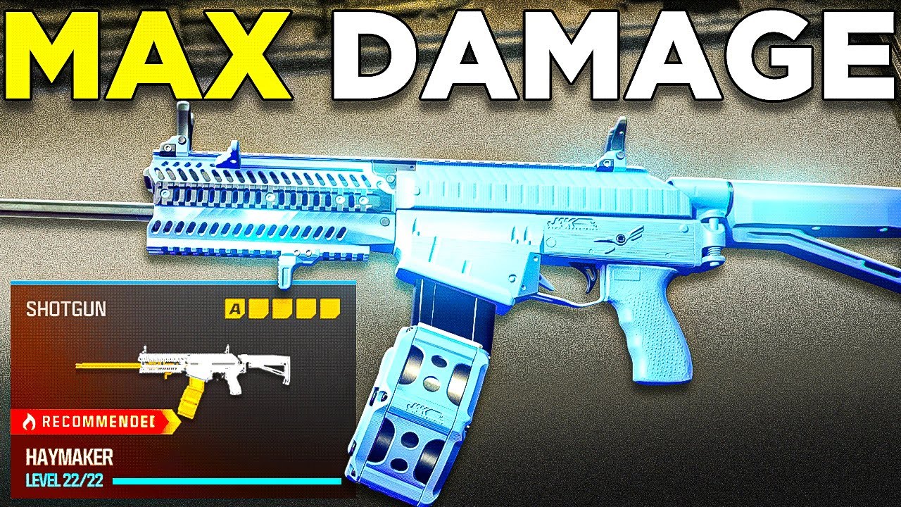 the NEW *MAX DAMAGE* HAYMAKER is RUINING MW3! (Best HAYMAKER Class Setup) - Modern Warfare 3