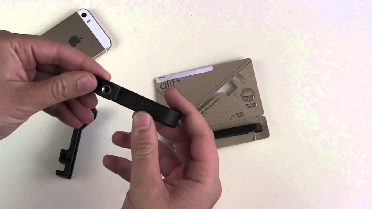 Glif Plus iPhone 5 and 5s Mount and Stand Unboxing Hands On
