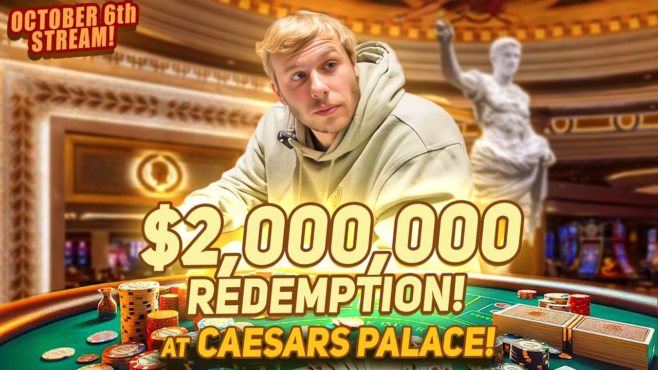 Война за 2 миллиона долларов! Чистое безумие блэкджека от Xposed в Caesars Palace!