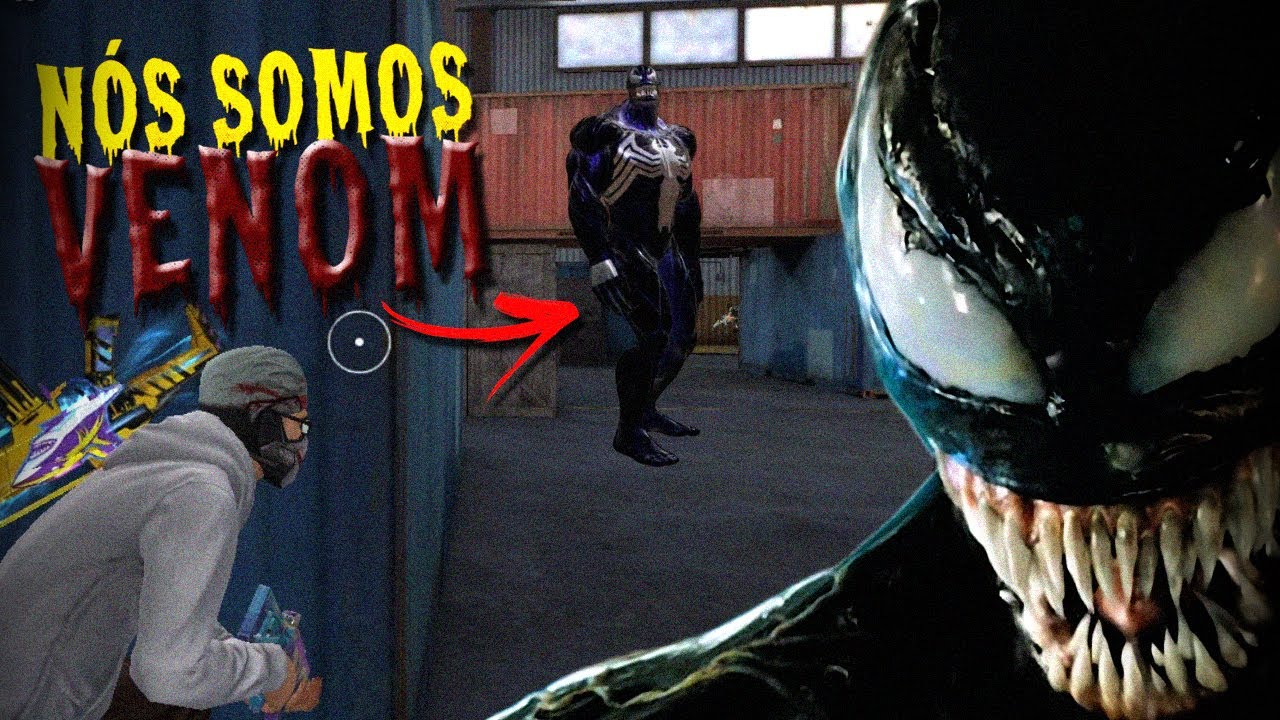 CAÍ contra o VENOM no MODO X1 DO FREE FIRE