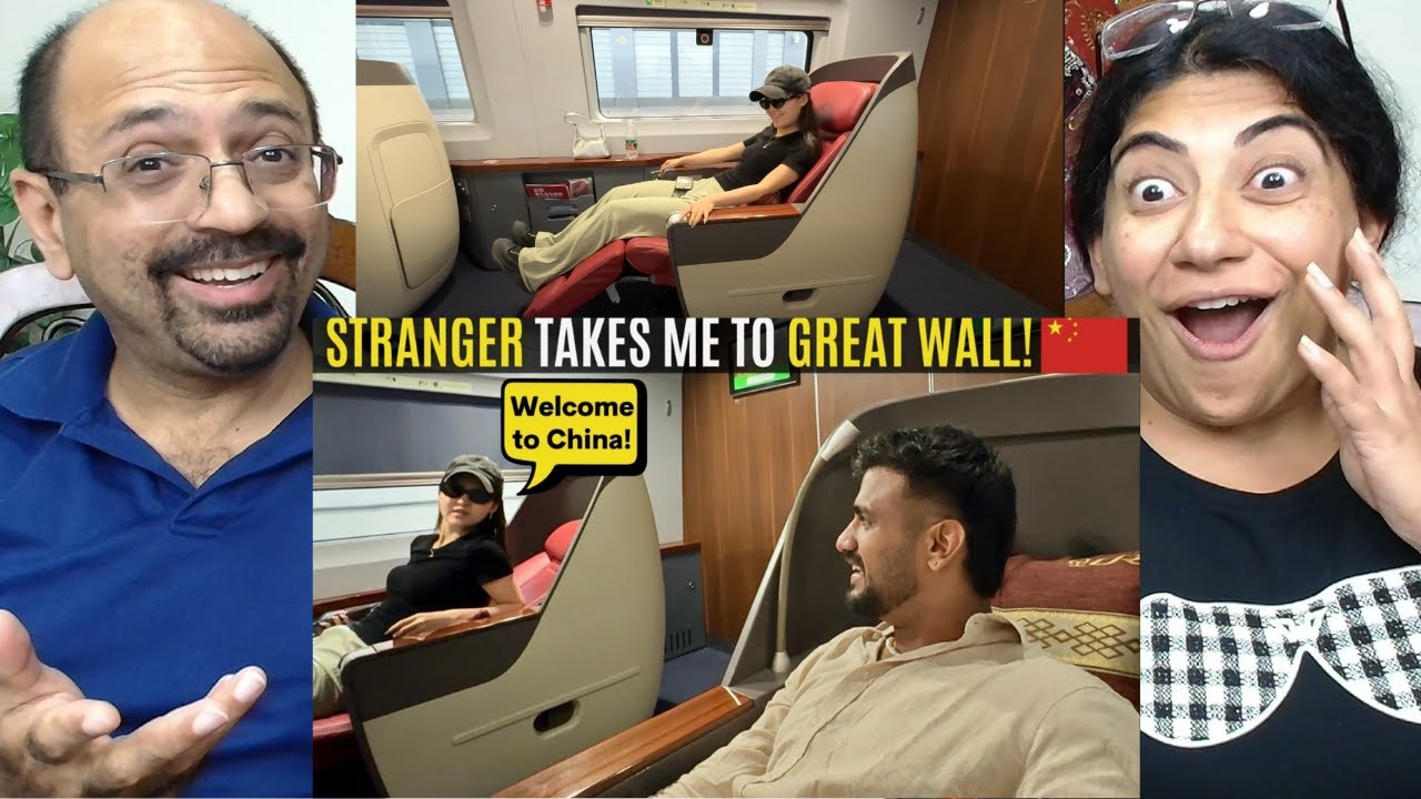 Stranger Buys Me Business Class in China’s Bullet Train😲!