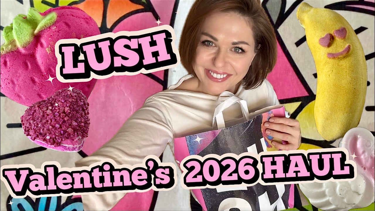 Покупки Lush ко Дню святого Валентина 2026 ♥️♥️♥️ Мои первые впечатления ♥️ #LushValentines2026 #...
