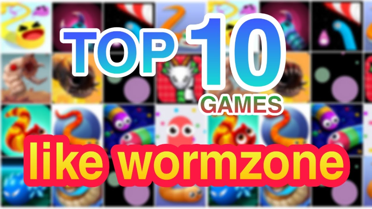 TOP 10 BEST GAMES LIKE WORMZONE FOR ANDROID AND IOS