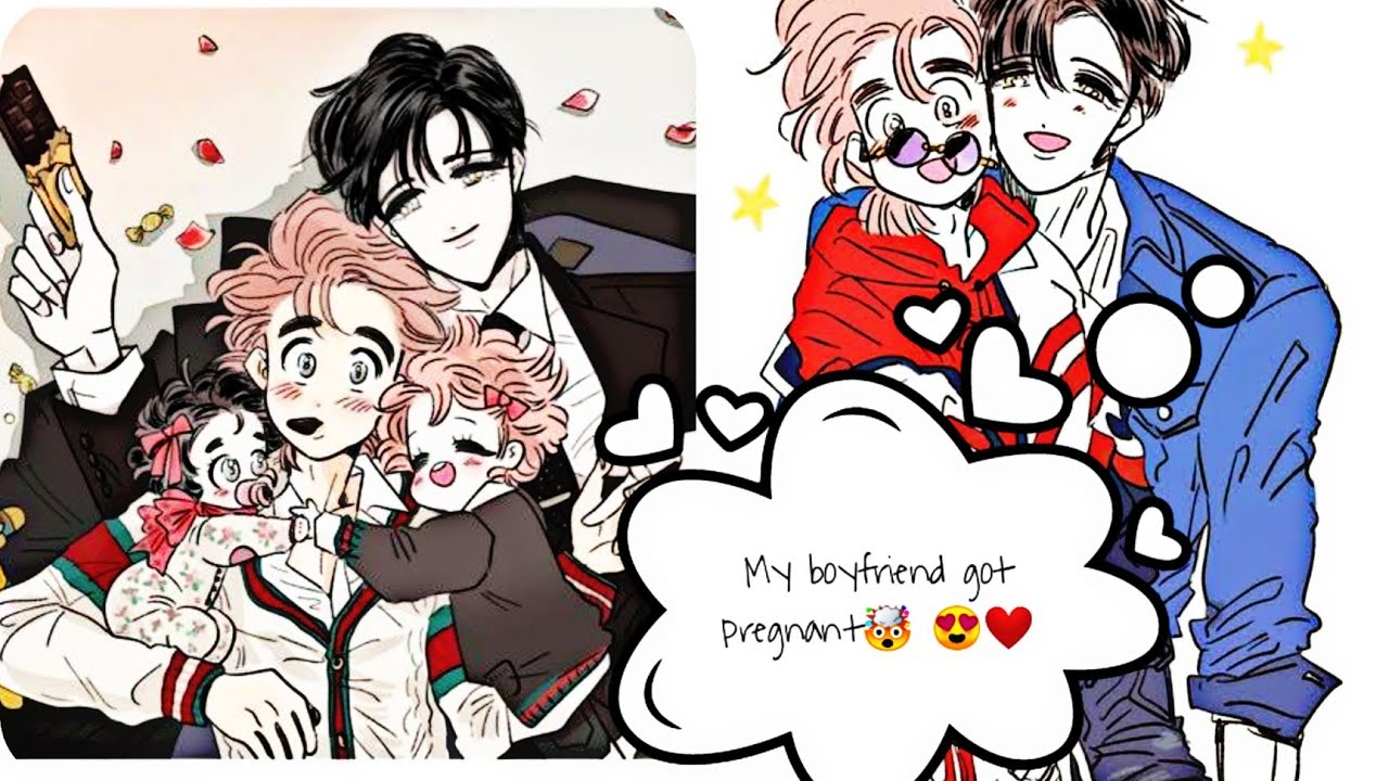 My boyfriend got pregnant🤯 Part #1❤❤ Hoski's story comic explained in hindi 🍿🎥❤