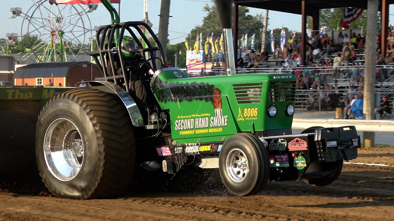 2024 OMTPA Tractor Pulling! Light Limited Super Stock Tractors pulling in Wilmington, OH! Thursday