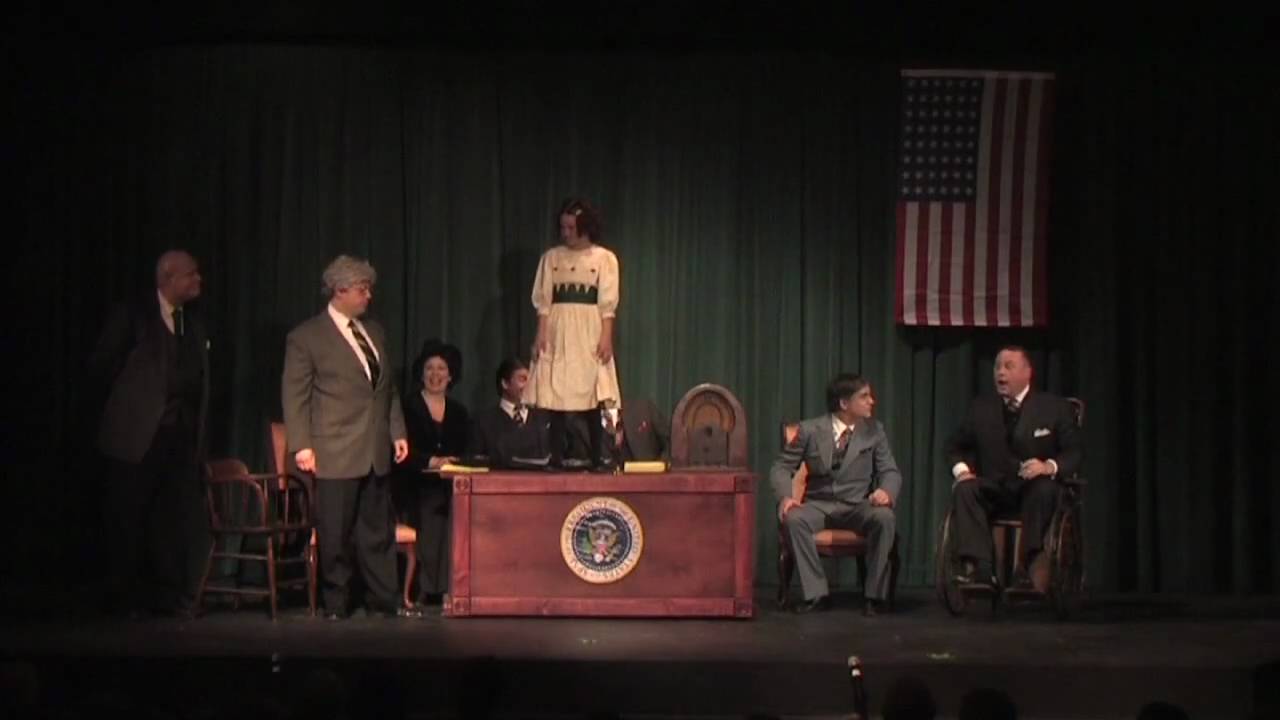 Tomorrow-Cabinet Scene Quinn as Annie