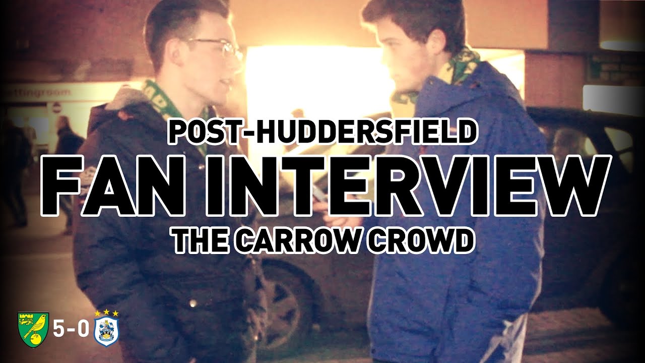 Norwich 5-0 Huddersfield | Fan Interview | 