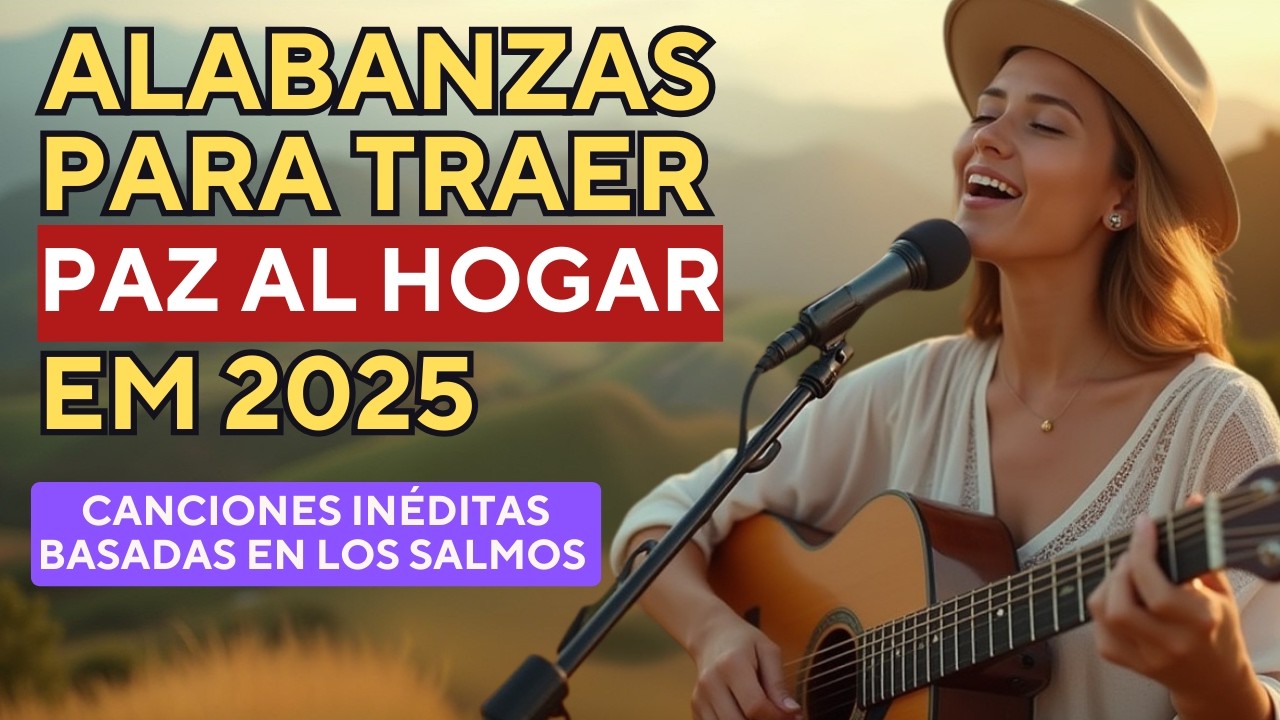 [ESTRENO GOSPEL 2025] ✨ Alabanzas para traer PAZ AL HOGAR inspiradas en los SALMOS, Nuevas Canciones