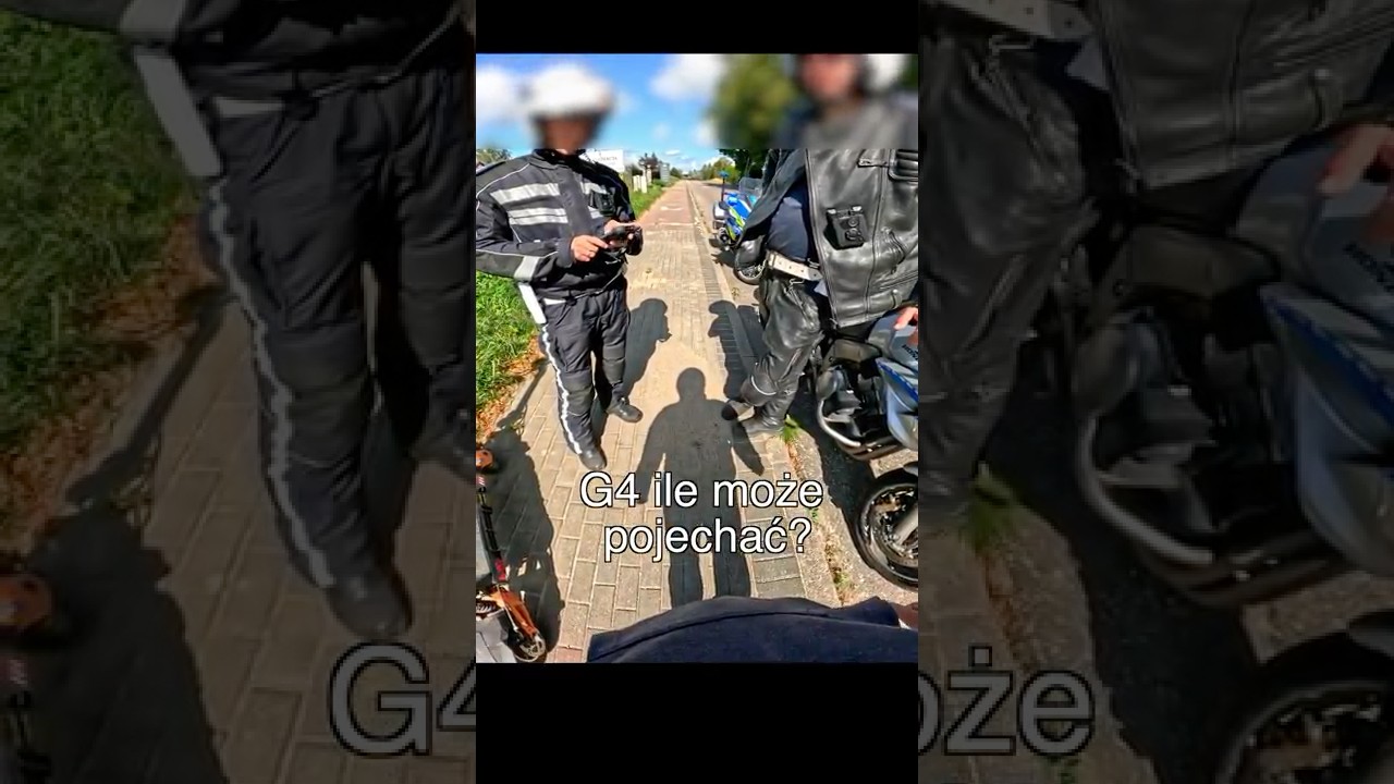 Kt&oacute;ra najszybsza? Kukirin g2 master , f1 max, g4 z VESC,  g3 pro #policja #hulajnogaelektryczna
