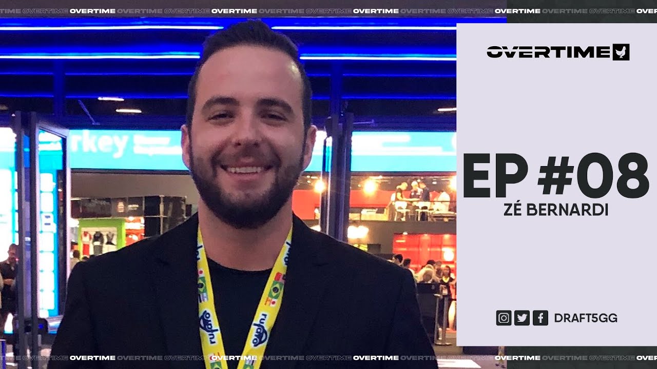 OVERTIME by DRAFT5 e Gamers Club #8 - Programa recebe o CEO da SWS Gaming, Zé Bernardi