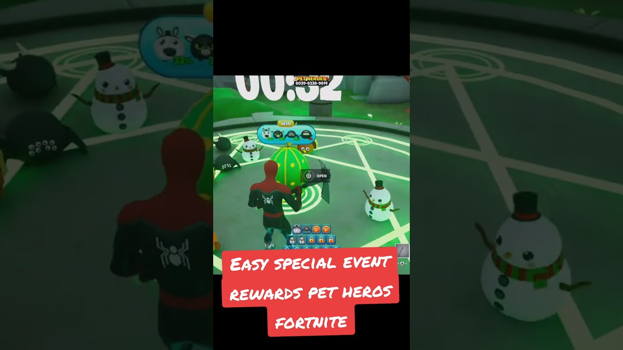 Easy special event rewards - Pet heros adventure fortnite #fortnite #specialevent #Petheros