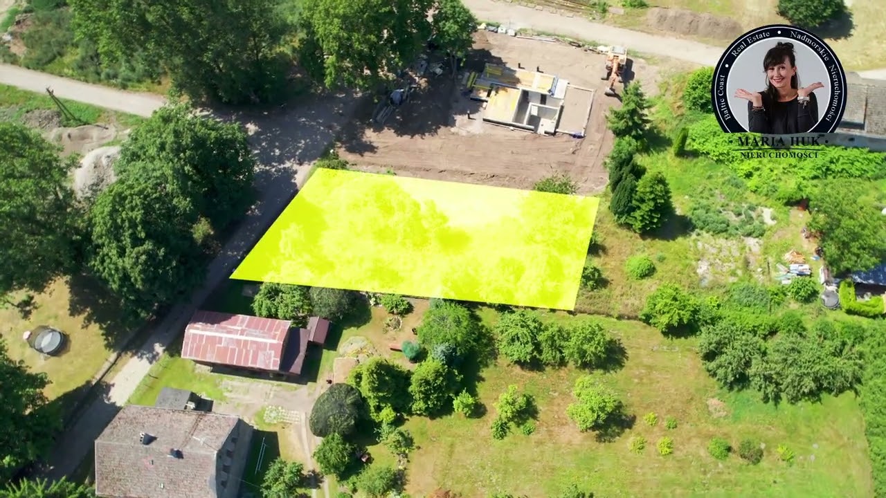 Wrzosowo Działka budowlana 1000m2 - 277 tys