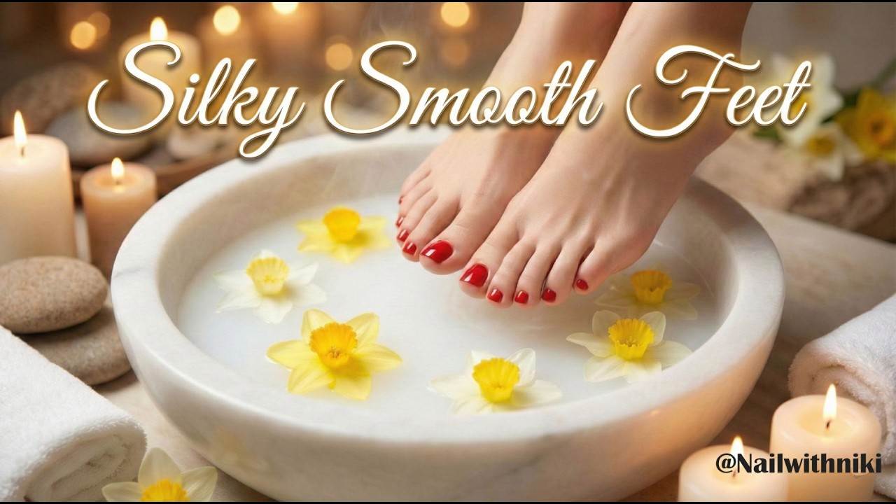 Ultimate Relaxing PAMPER NIGHT Routine 🧖‍♀️✨ Luxury Foot Spa & Self-Care