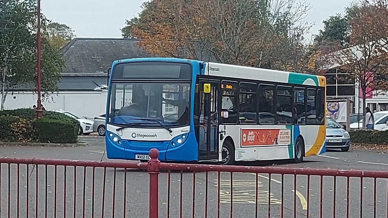 MX12GCV - 36485 | D1 to Rugby | Stagecoach Midlands | ADL Enviro 200