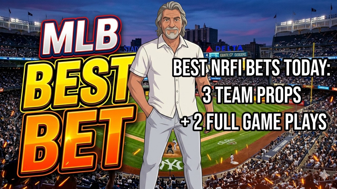 Best NRFI Bets for MLB TODAY | June 6, 2026