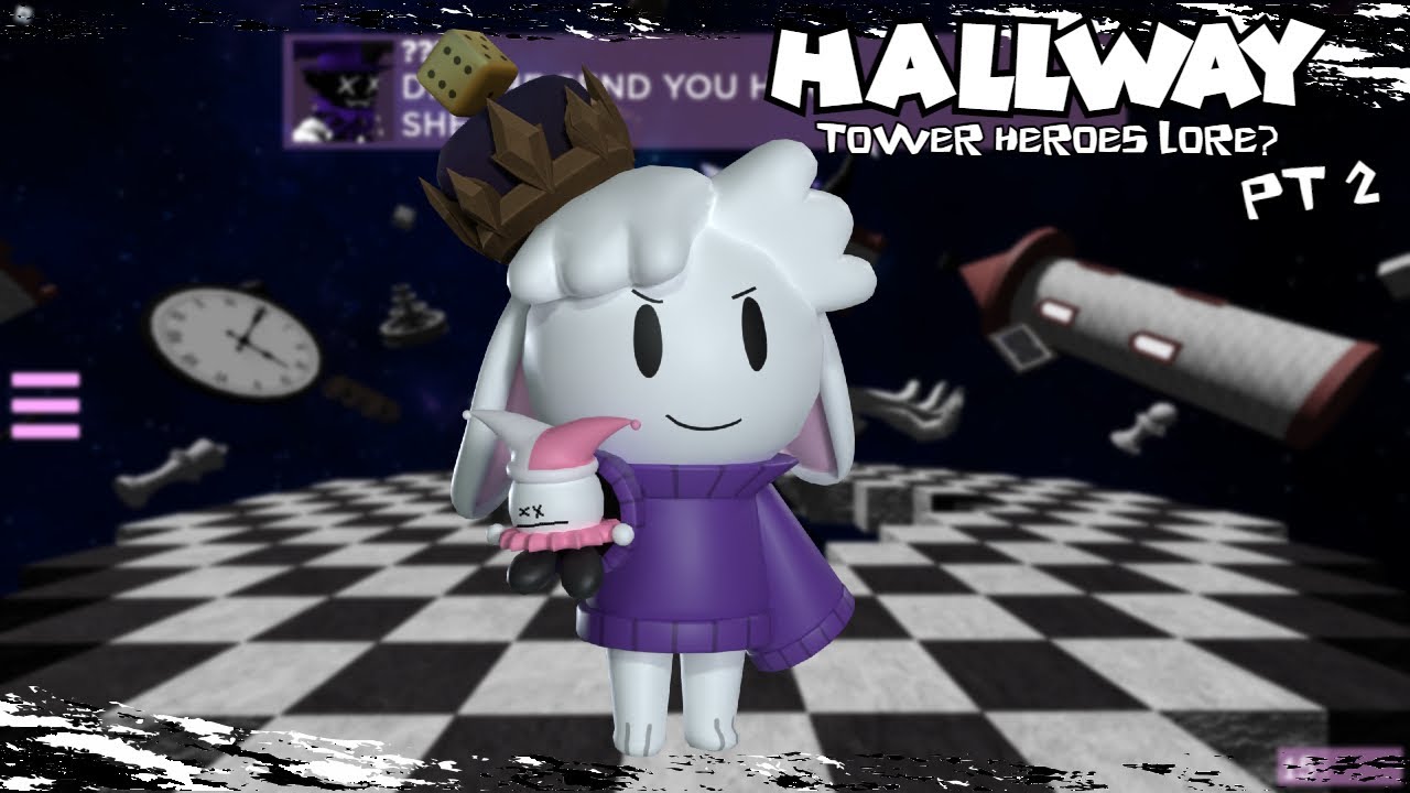 Tower Heroes Jester Lore! Pt 2 •Hallway• | Roblox