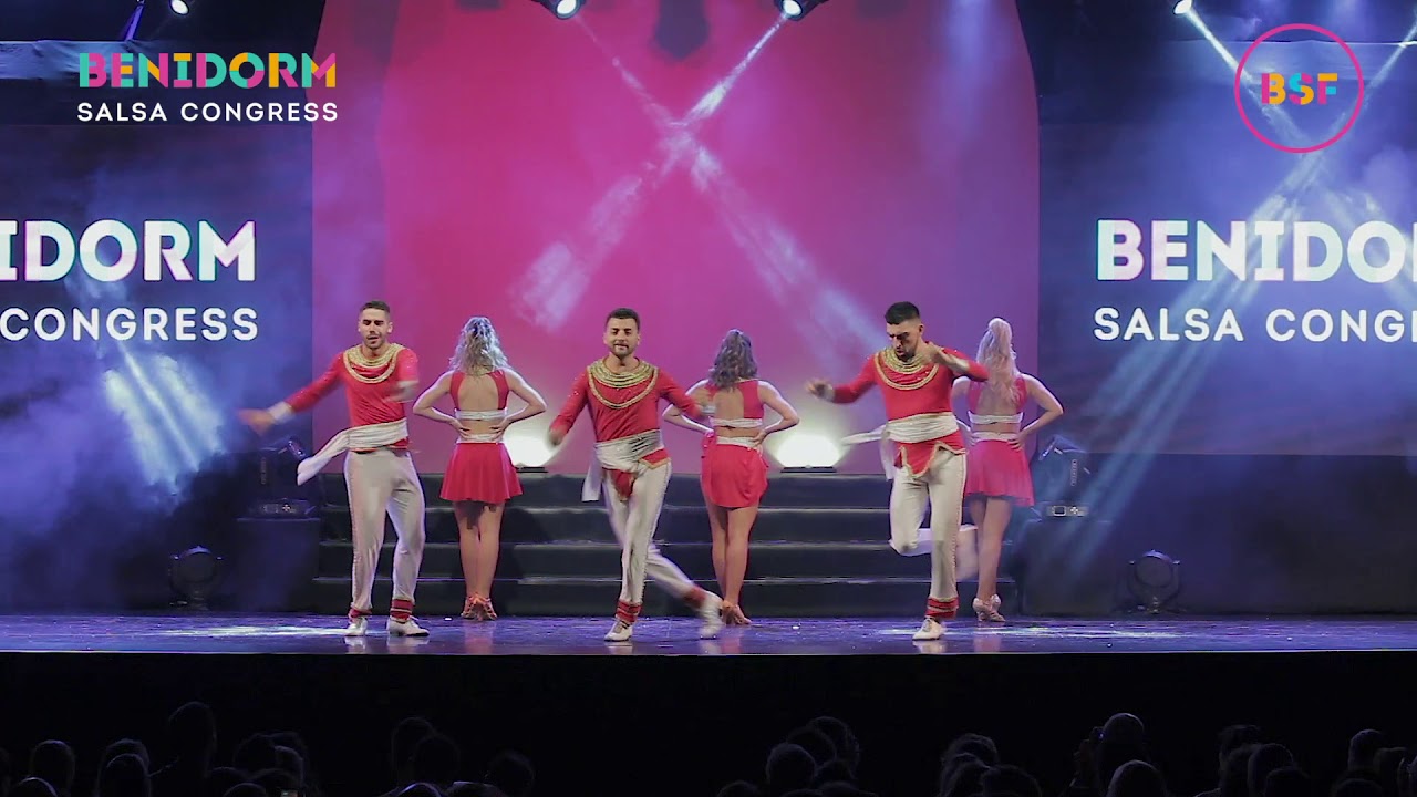 Marco Ferrigno & Ansima Ballet (Milan) Benidorm SALSA Congress 2019