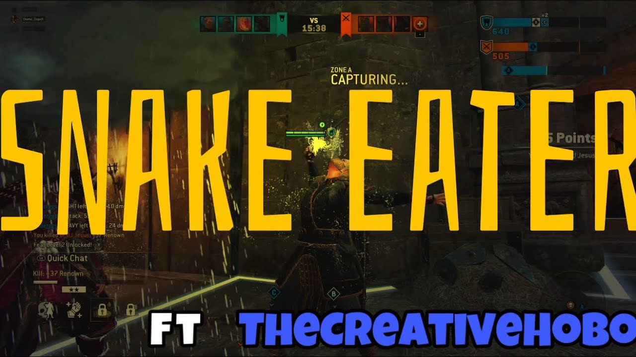 vaderggs X TheCreativeHobo | For Honor | Metal Gear inspired montages 😎