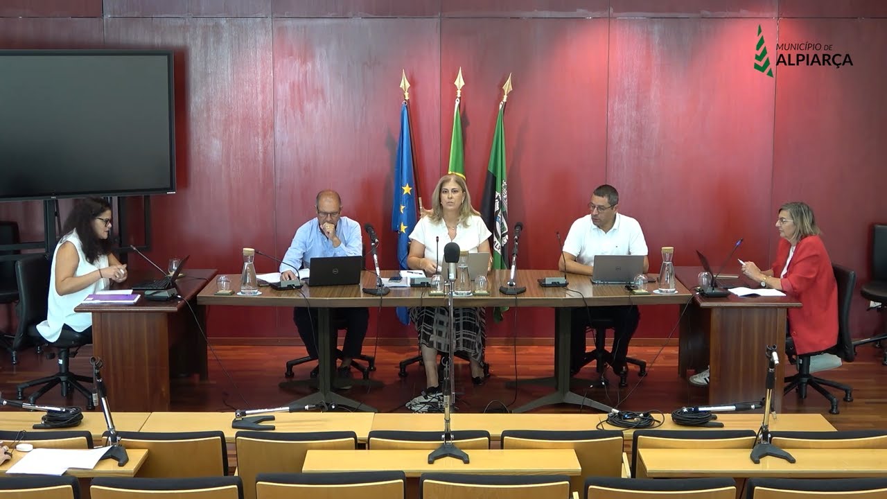 Reunião ordinária da Câmara Municipal de Alpiarça de 16-10-2025